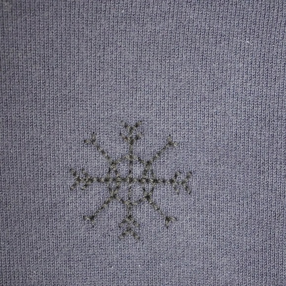 Nike Kyrie Irving Snowflake Crewneck Sweatshirt Navy Blue Large - Picture 7 of 7